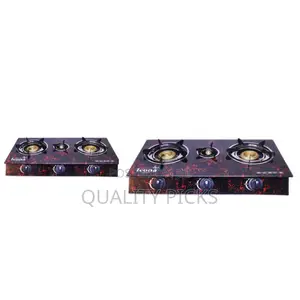 Icona 3 Burner Glass Gas Auto Stove