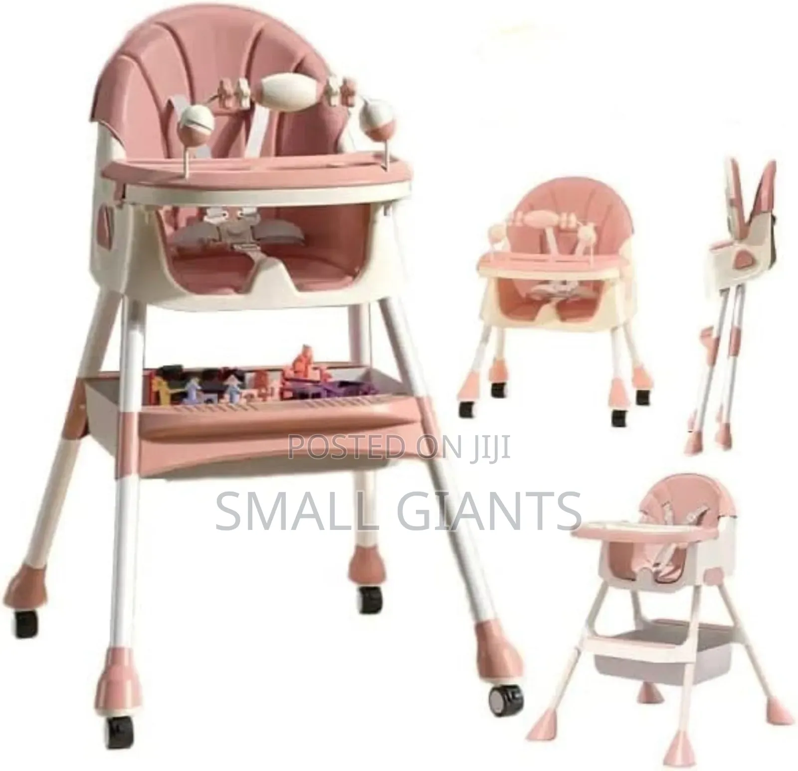 Fantastic-Kids-Toys 5-in-1 Baby High Chair With Toy Bar