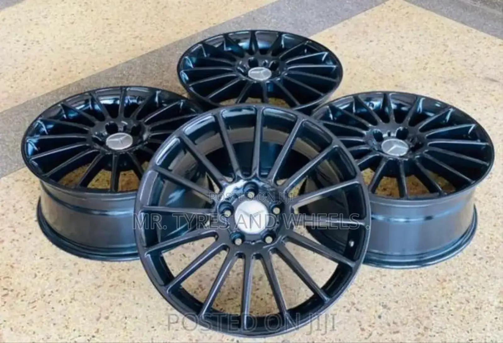 It's A Set Of Rims For Benz. Size 18