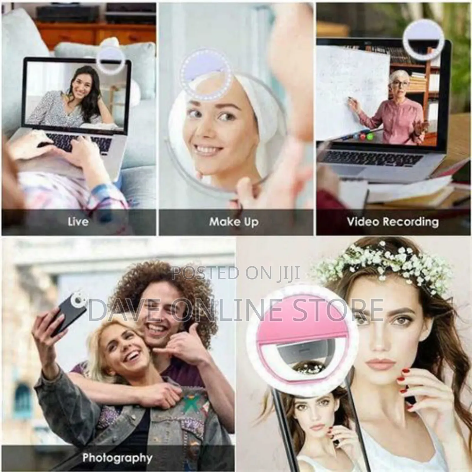 Selfie Fill Light for Phone Video Recording