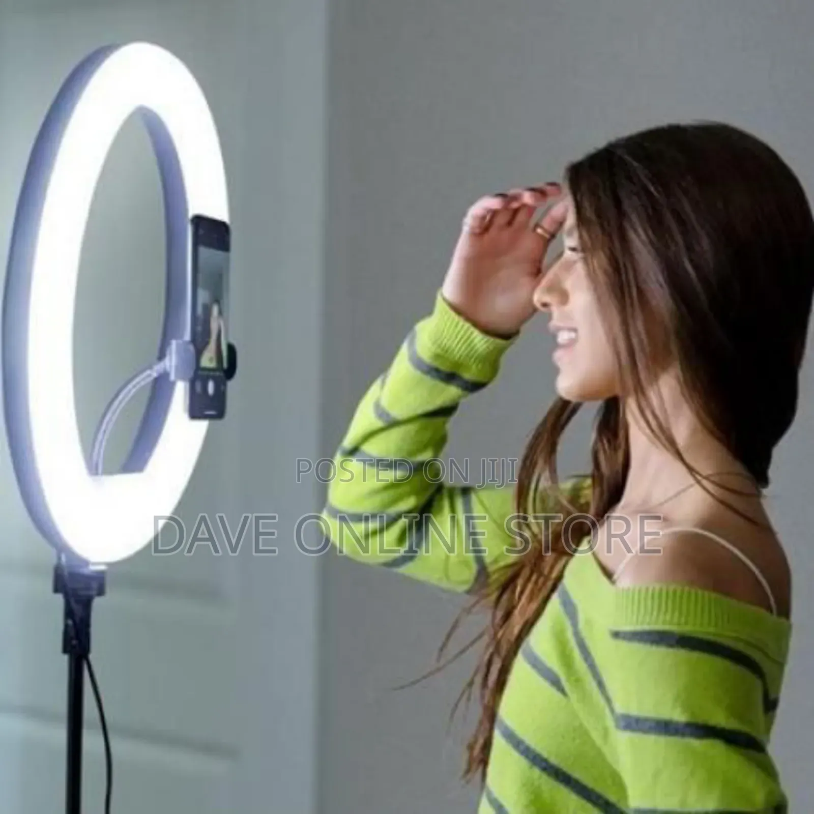 Ring Light Tripod Stand for Live Videos, Makeup, Youtubing