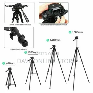 Tripods Stand Selfie Sticks 1.7m DSLR Camera Tripods