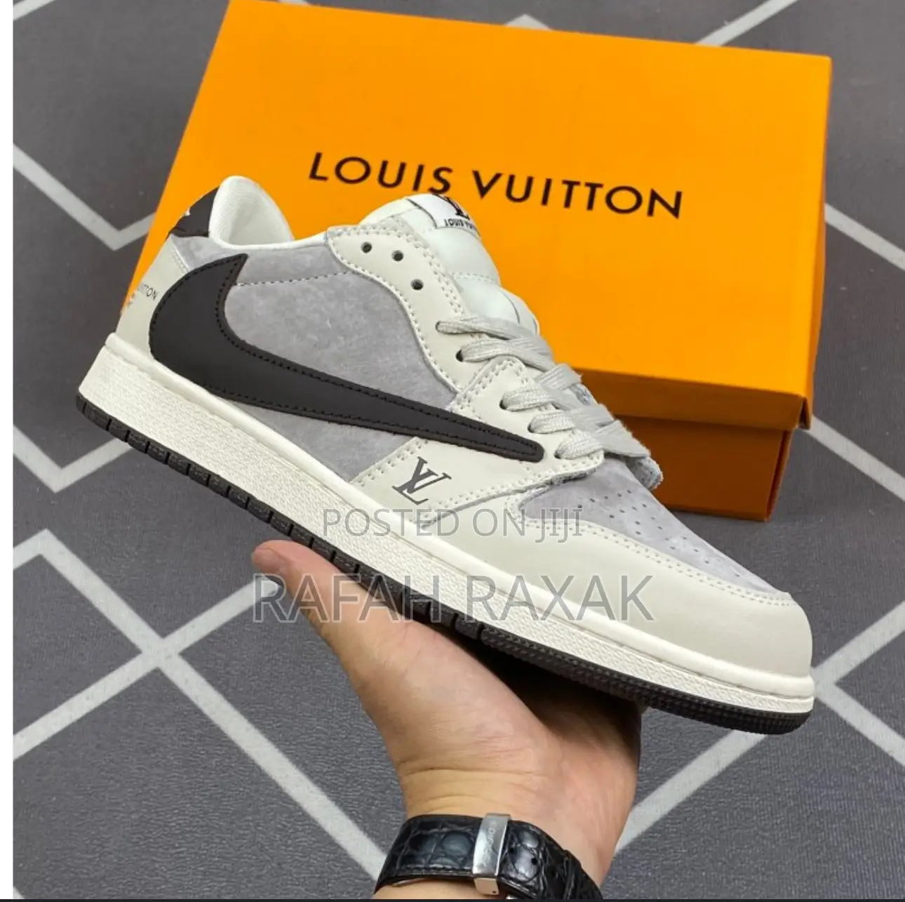 Original Air Jordan 1 Low X Louis Vuitton X Travis Scott