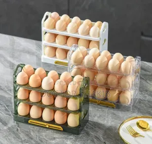 3 Tier Egg Storage Container Organizer-New