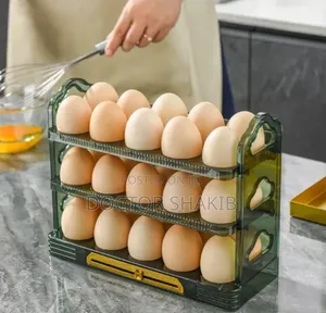 3 Tier Egg Storage Container Organizer-New