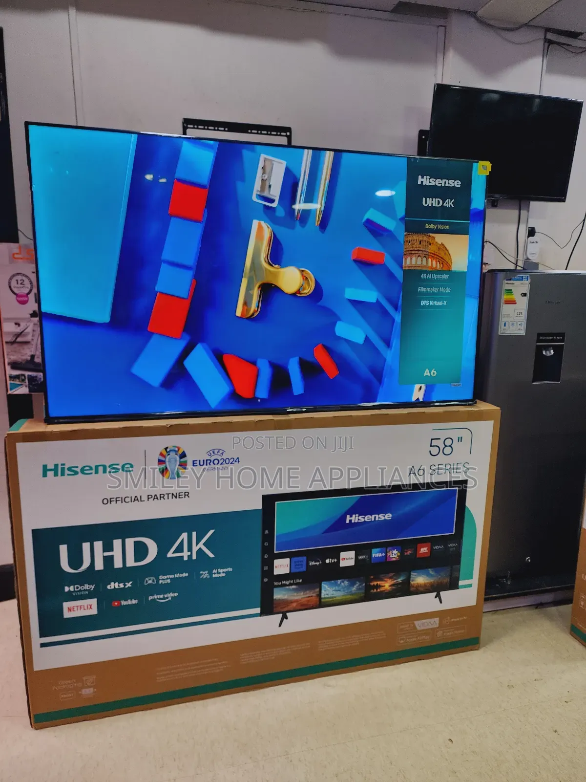 20% Discounted Sales on 58inches Uhd4k Hisense A6 Smart Tv