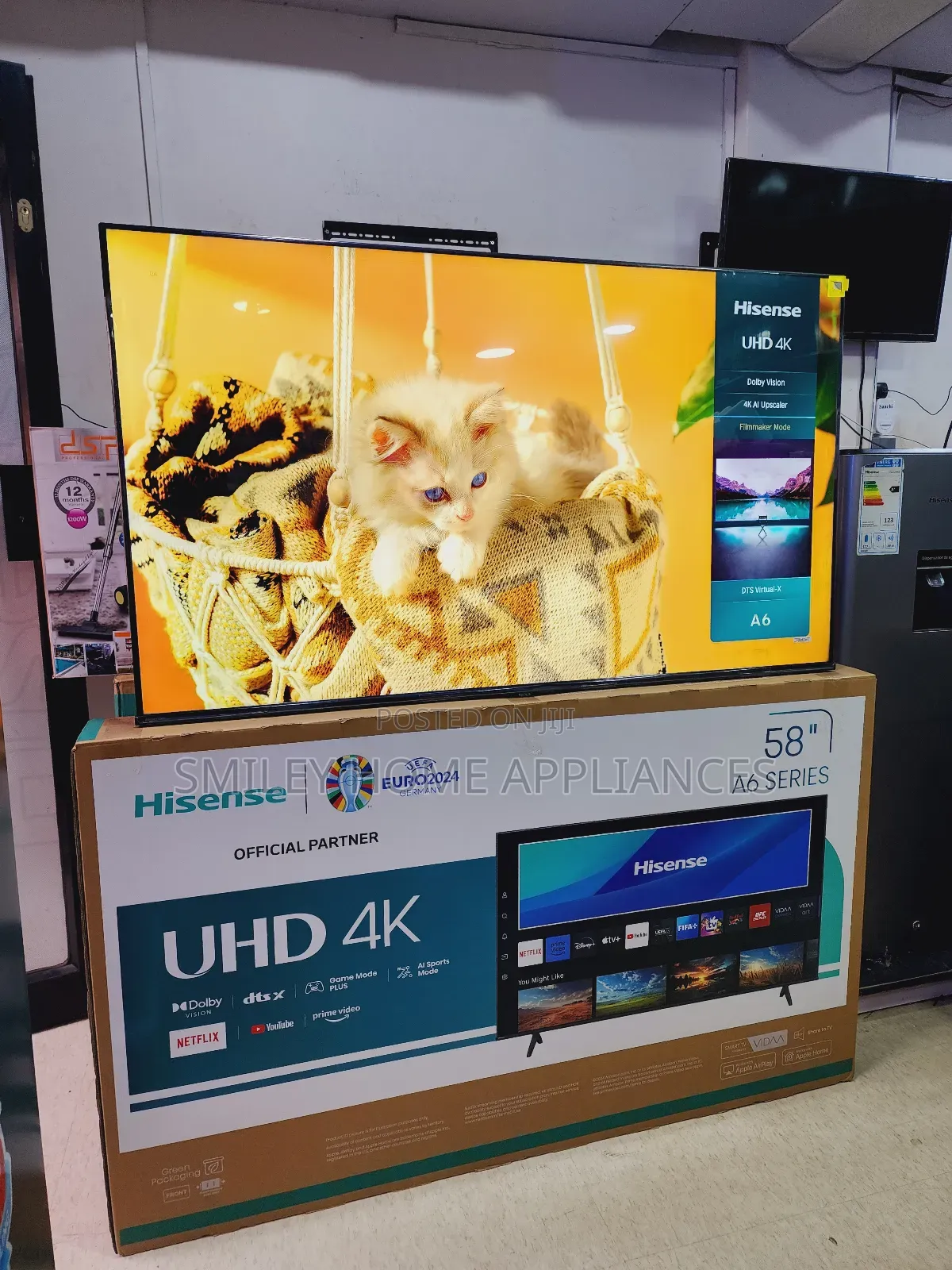 20%Discount Sale on Hisense 58inches Uhd4k A6series Smart Tv