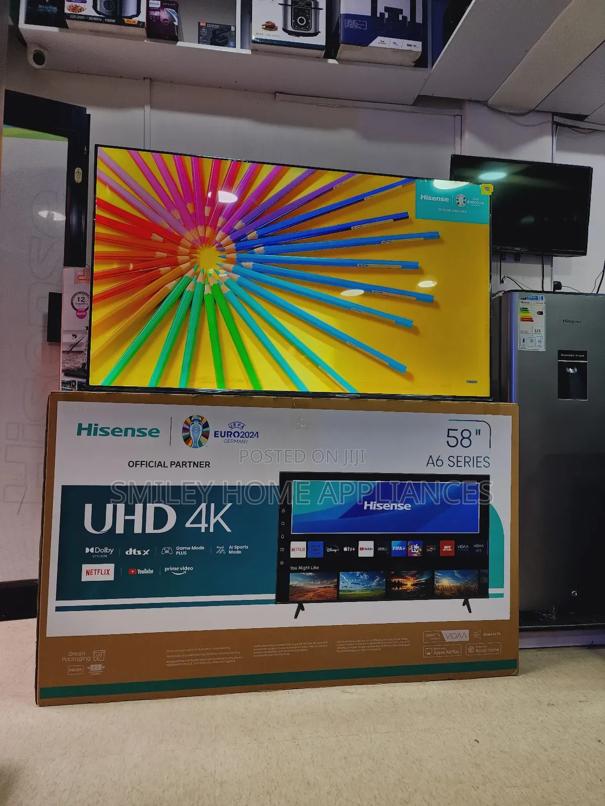 20% Discount Sale on Hisense 58inches Uhd4k Smart Tv