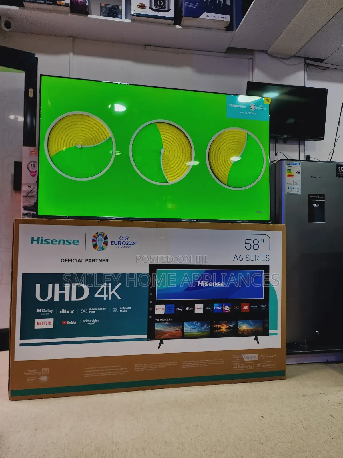 20% Discount Sale on Hisense 58inches Uhd4k Smart Tv