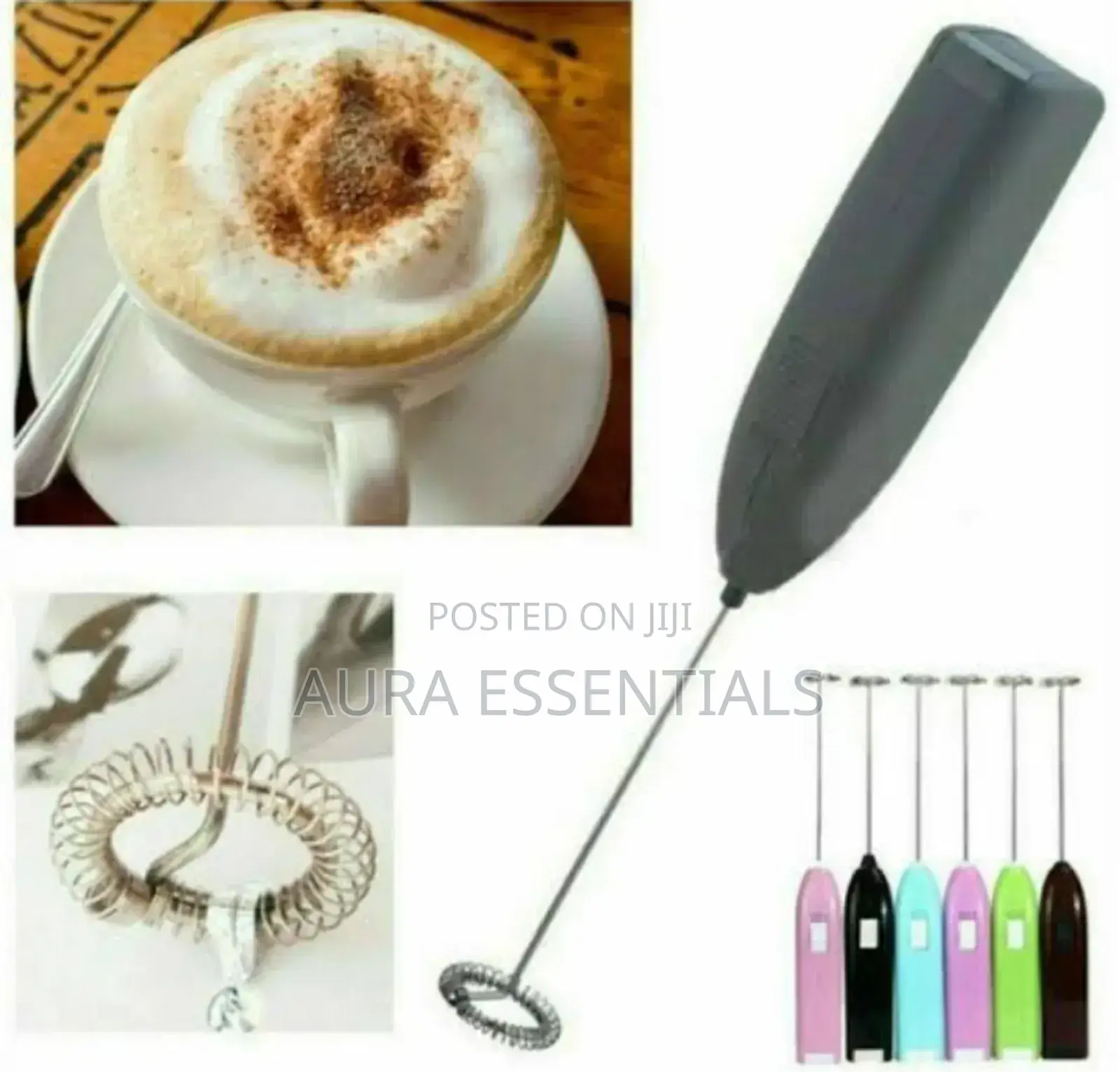 Milk Drink Coffee Whisk Mixer