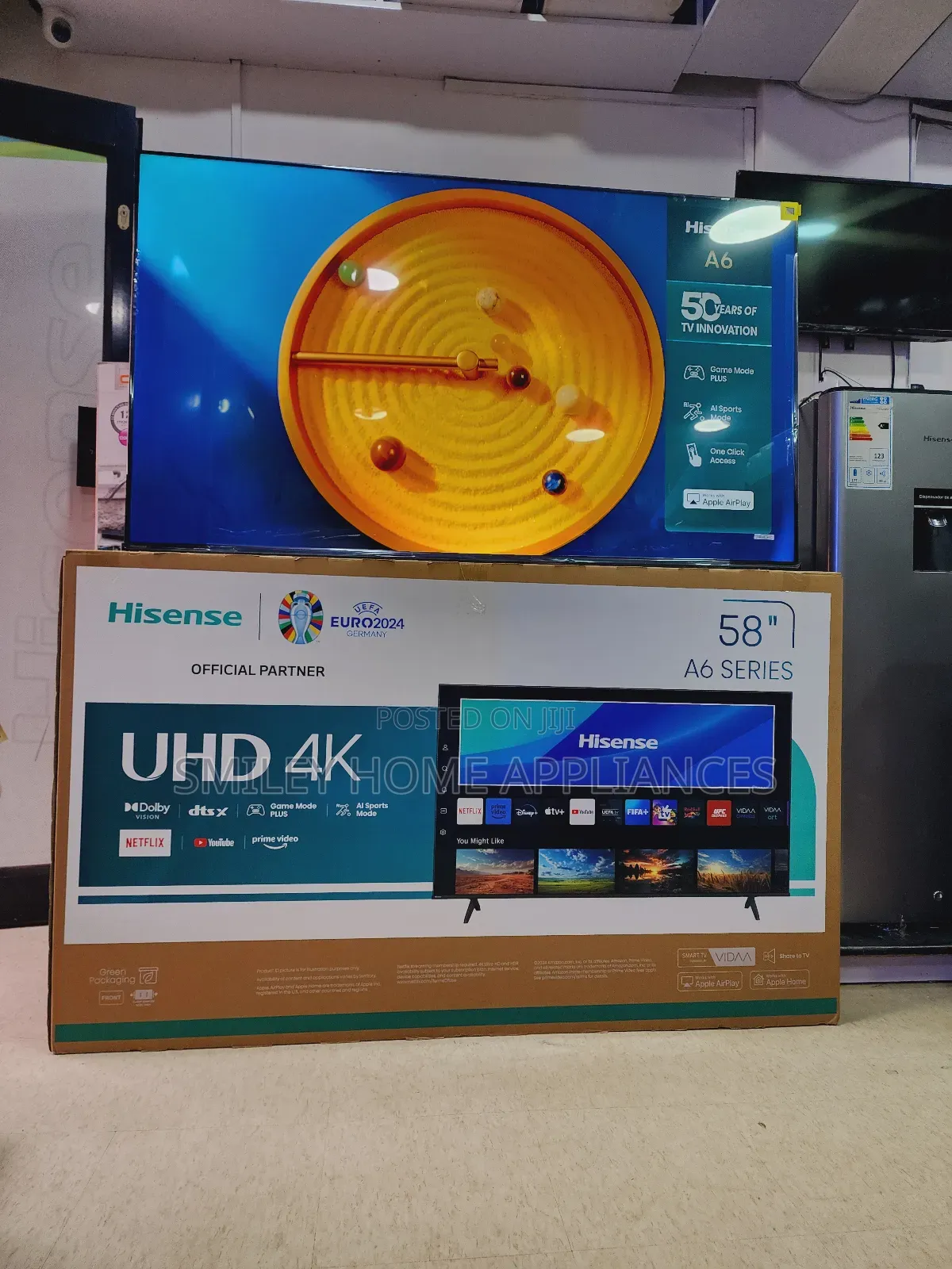 20% Discount Sales on Hisense 58inches Vidaa Smart Tv