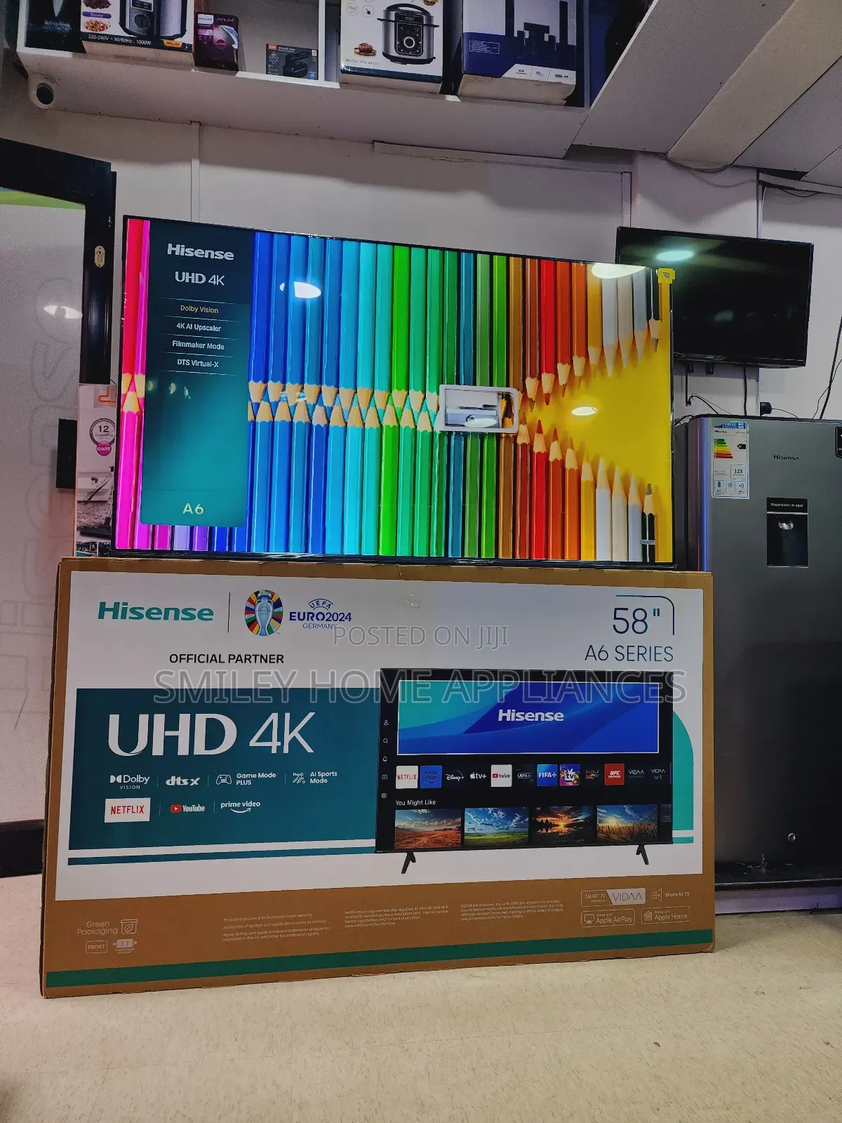 New Original Hisense 58inches Smart Tv