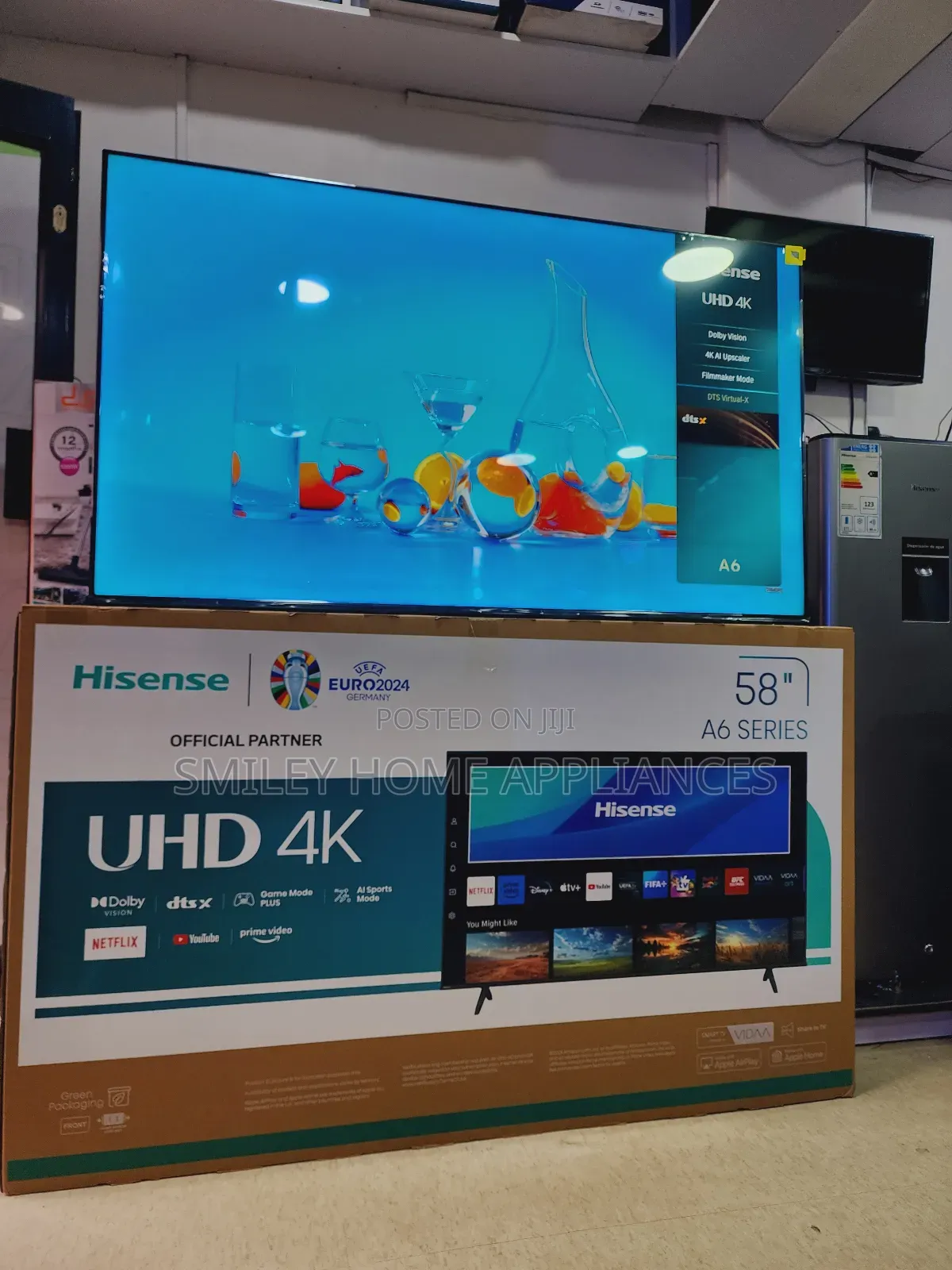 New Original Hisense 58inches Smart Tv