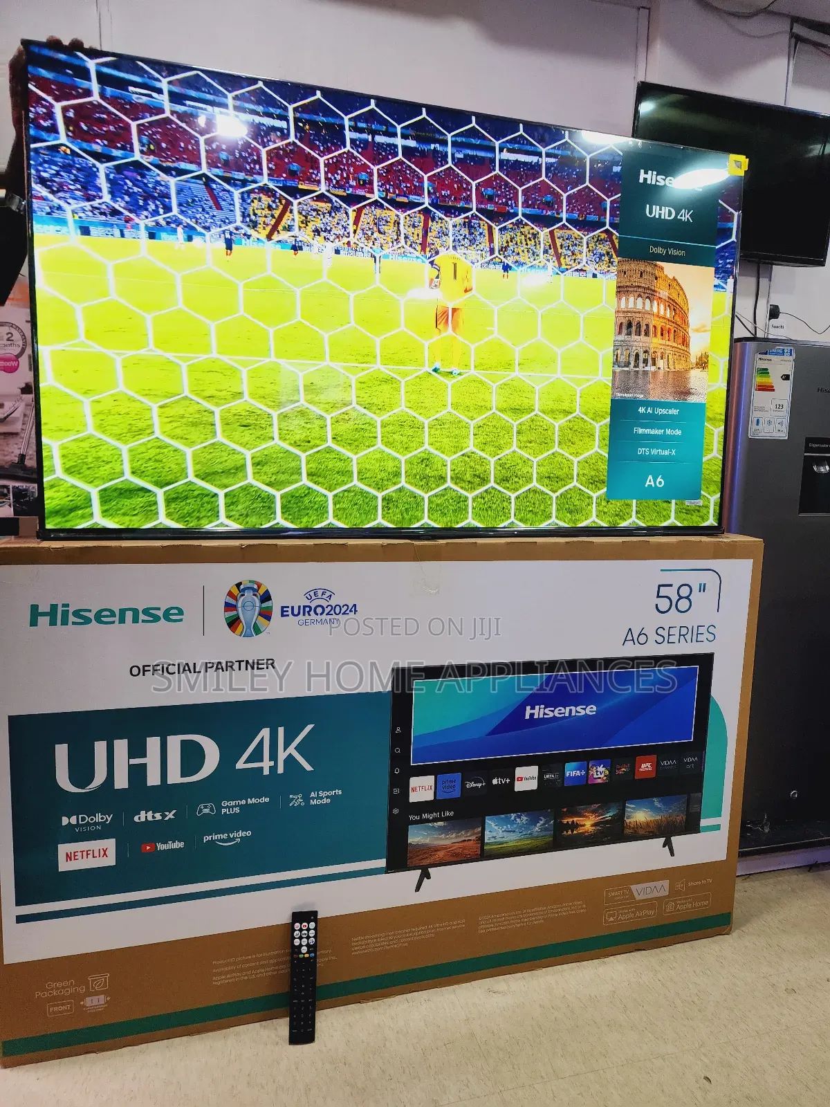 Euro 2024 Promotion Hisense 58inches Smart Tv