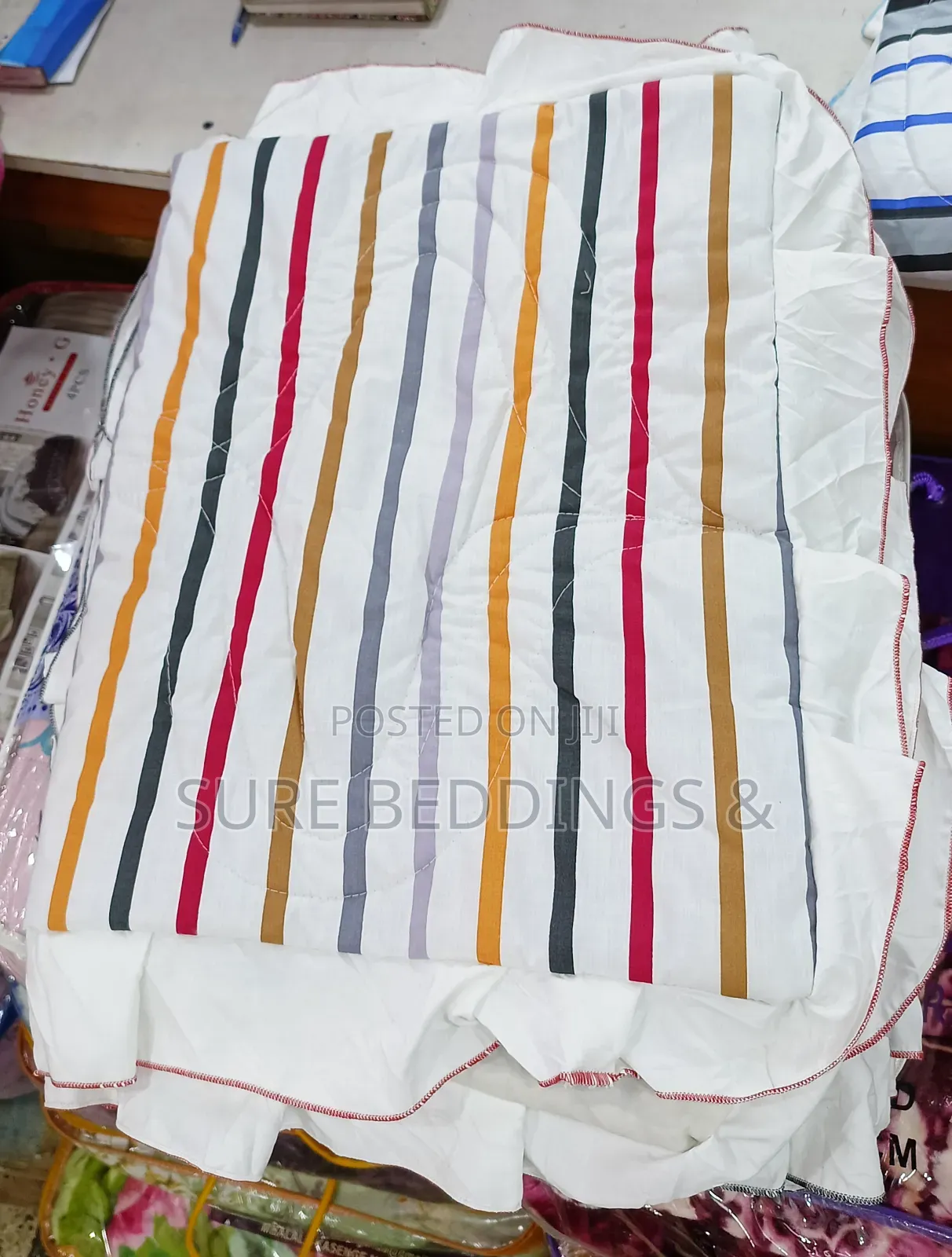 Stripped Pillowcases