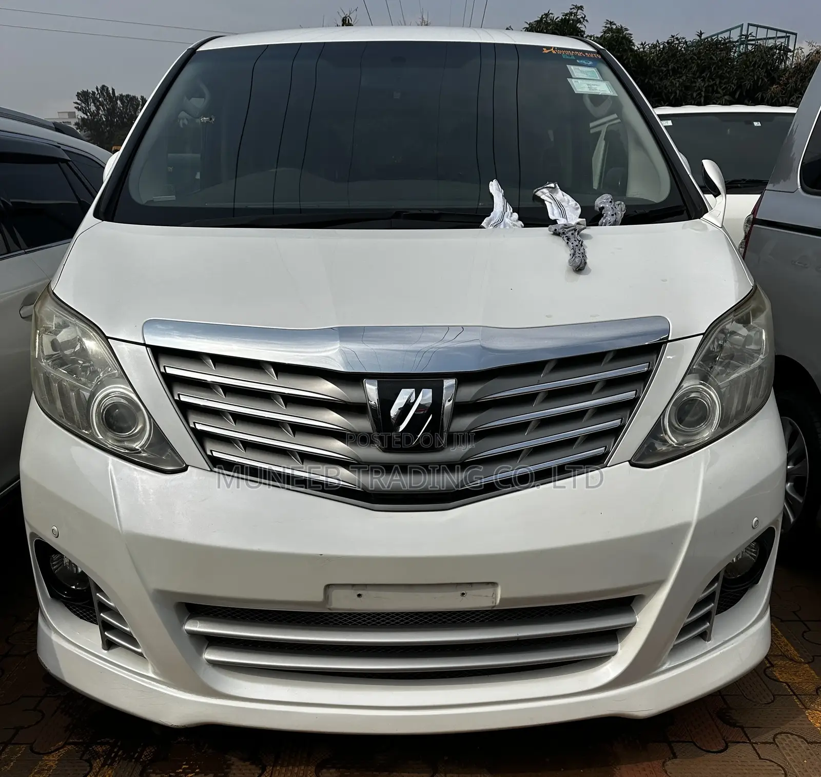 Toyota Alphard 2011 White
