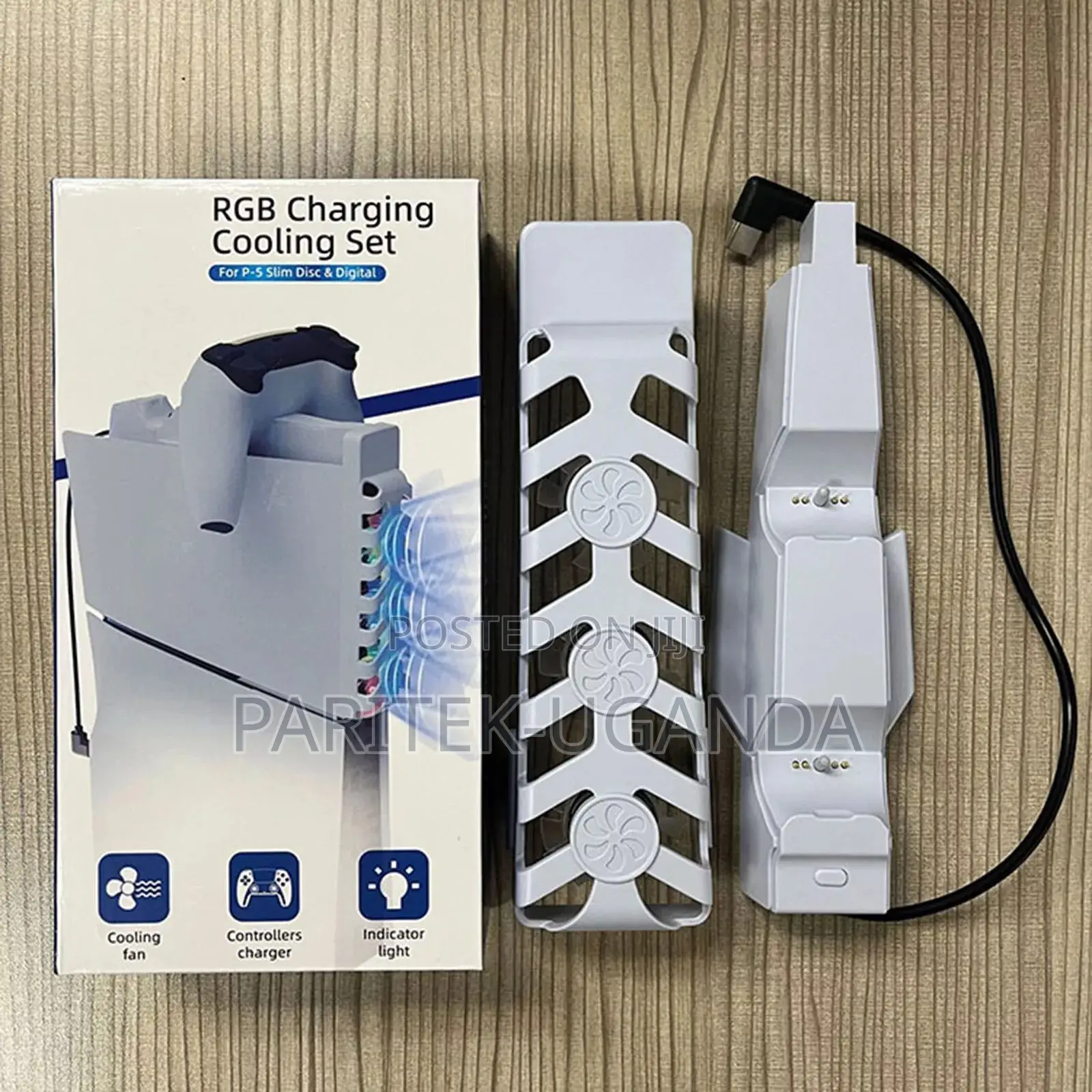 PS5 Slim Disc/Digital Console Cooler Cooling Fan