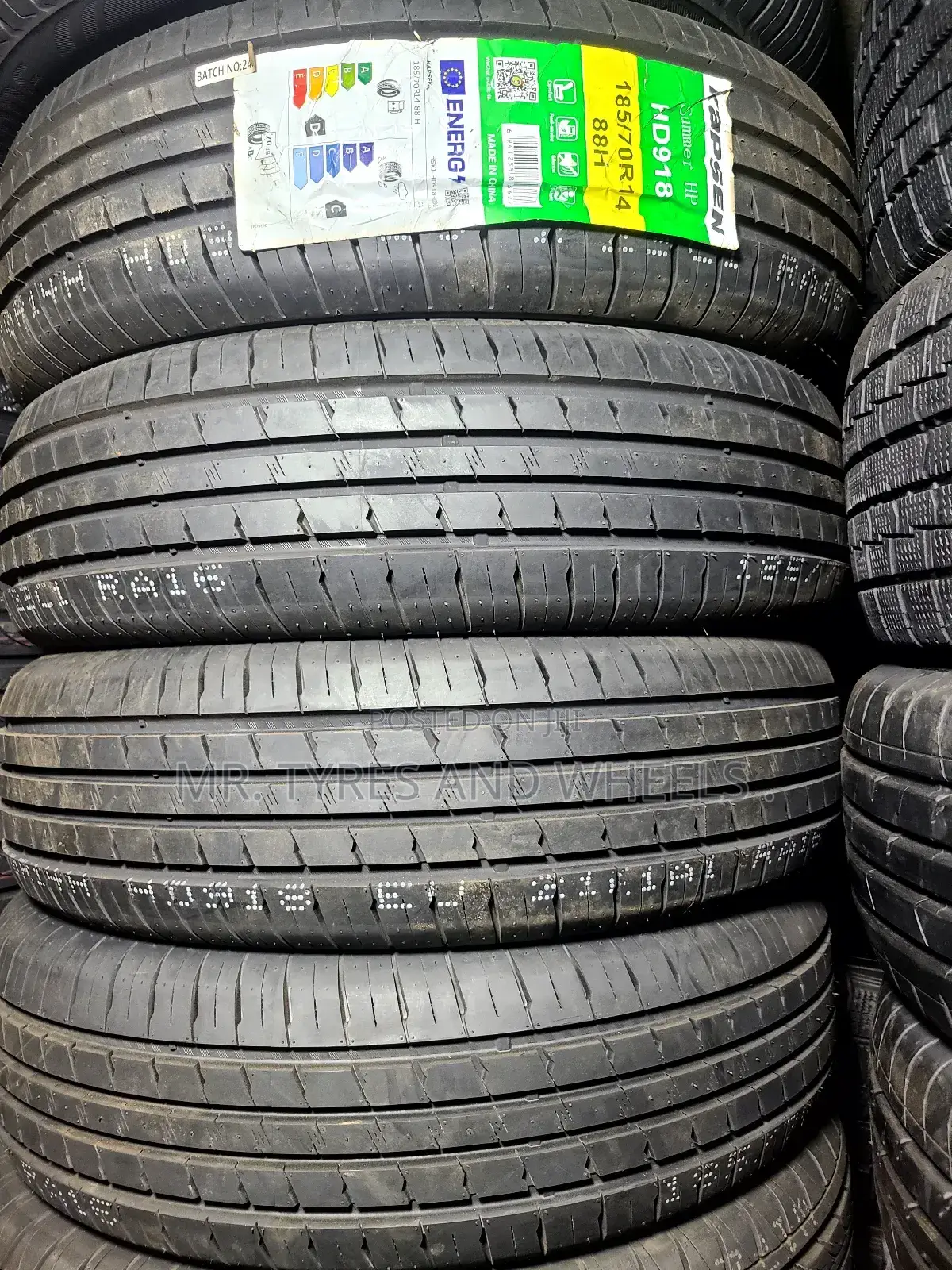185 70 R14 Brand New Tires.