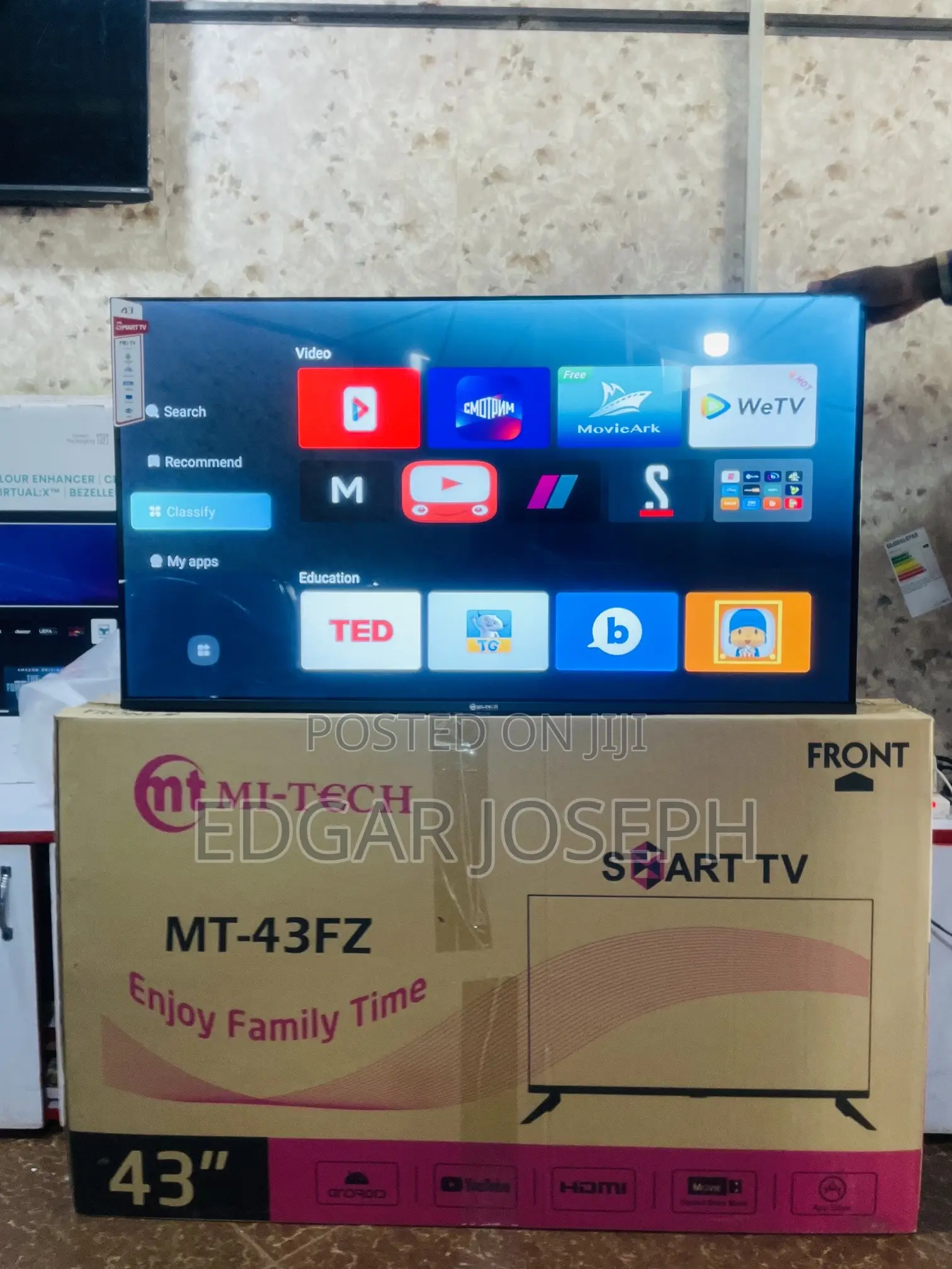 43 Smart Tv Fullhd Mitech
