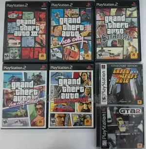 Photo - Grand Theft Auto Games (Sony Playstation 2)