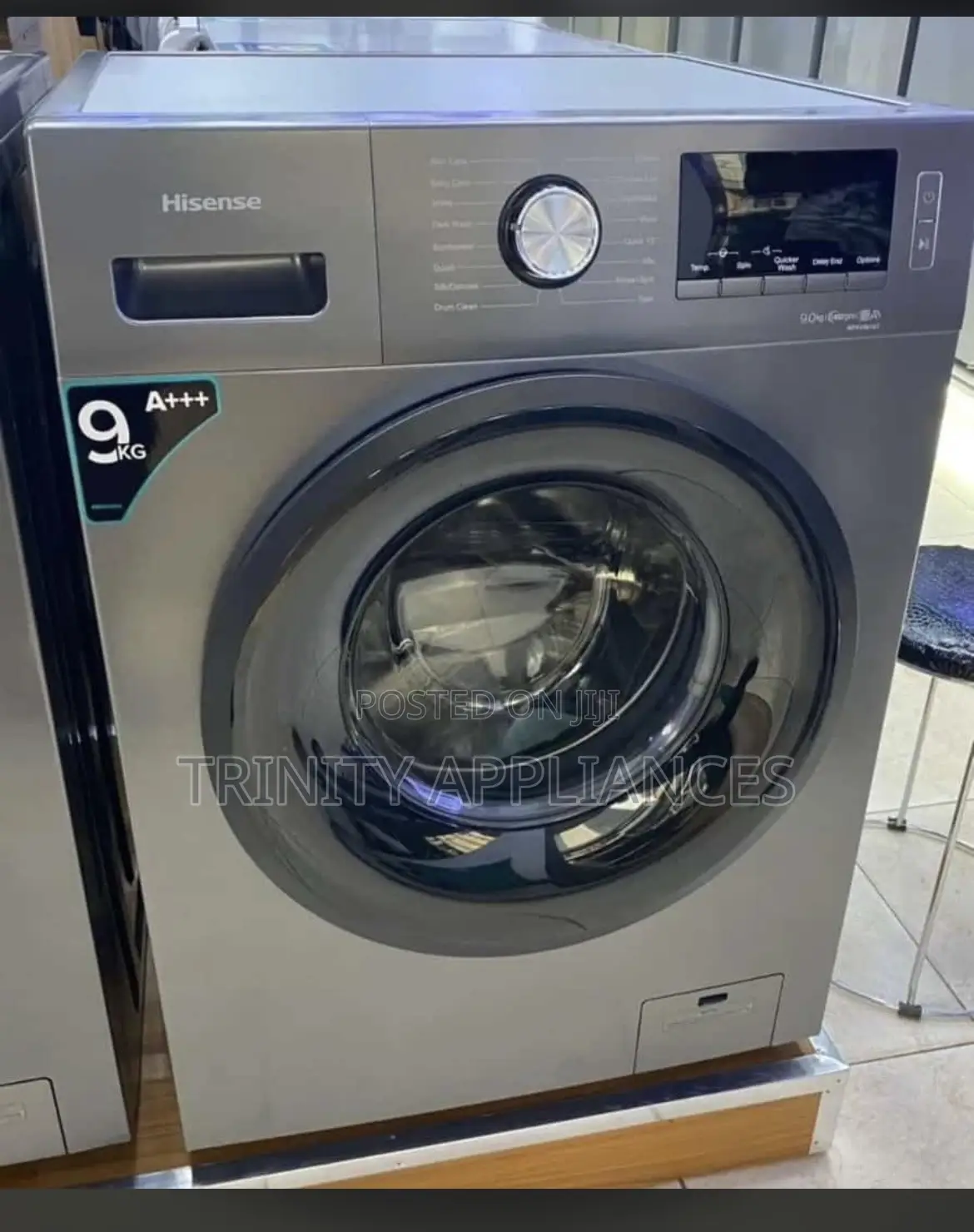 Hisense 9kg Automatic Front Load Washing Machine, Wfkv9014t
