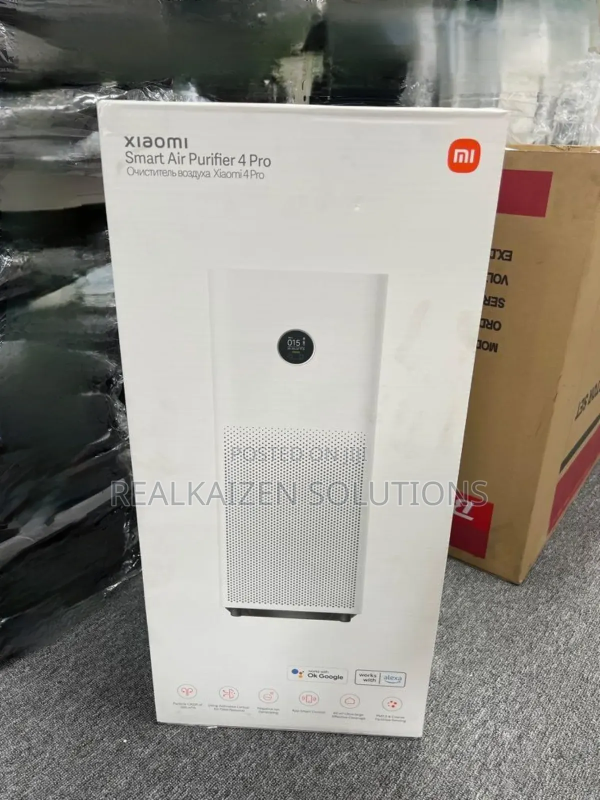 XIAOMI Mi Smart Air 4 Pro| White| 3 in 1| Air Purifier 60m2
