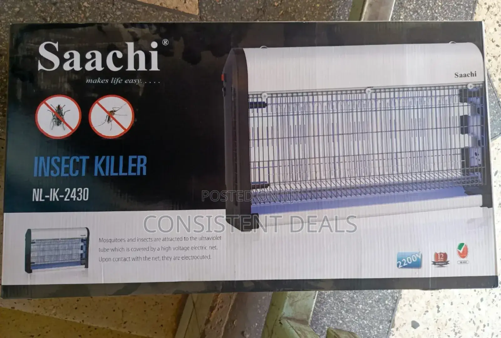 Saachi Electric Insert Killer