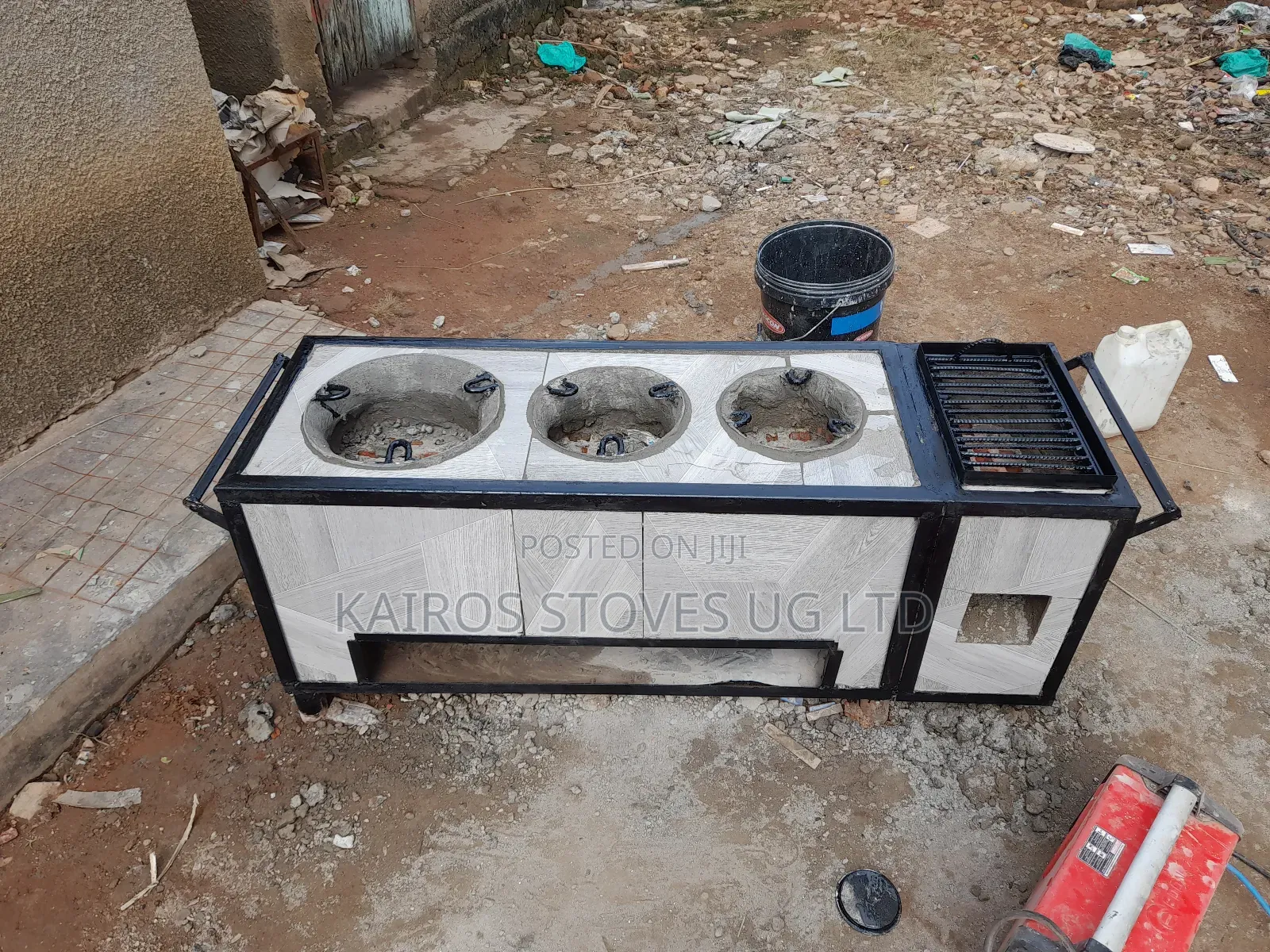 Moveable Charcoal Saving Stove