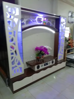 Wall Unity With Lights and Music System