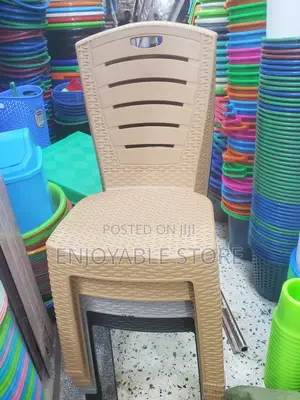 Brand New Plastic Chairs Armless
