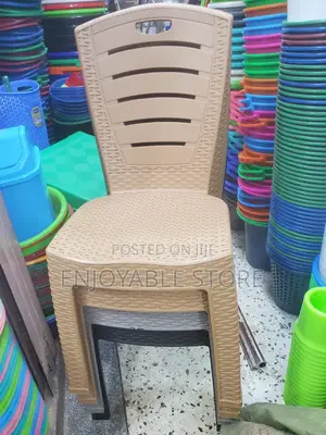 Brand New Plastic Chairs Armless