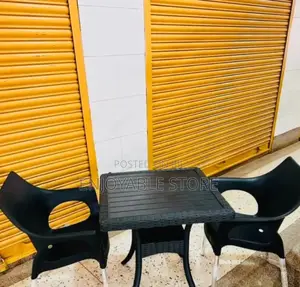 Balcony Table and 2 Chairs Plastic