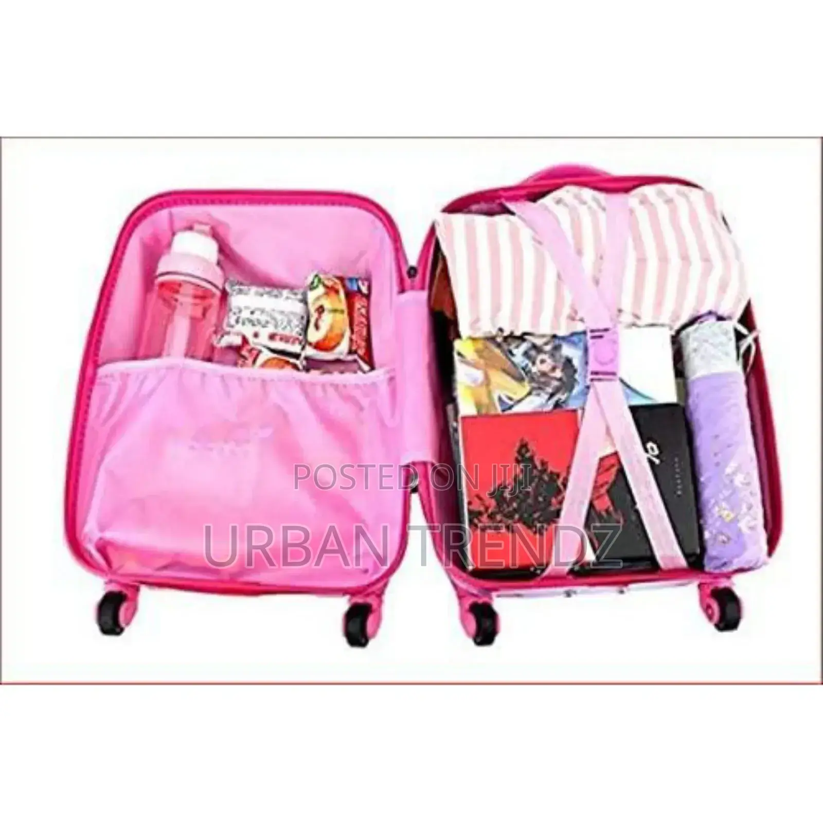 16 Inches d'S Cartoon Print Barbie Travel Suitcase