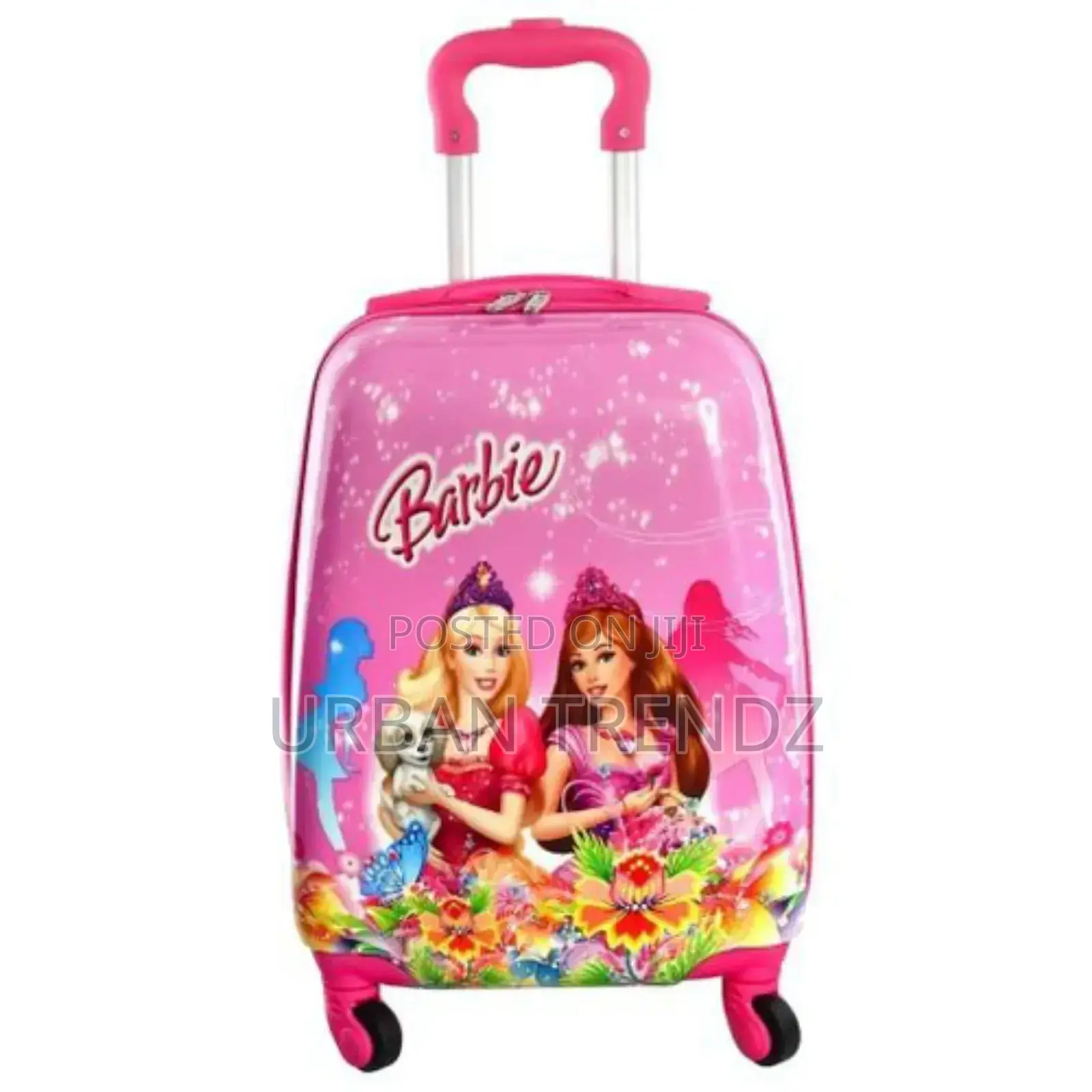 16 Inches d'S Cartoon Print Barbie Travel Suitcase