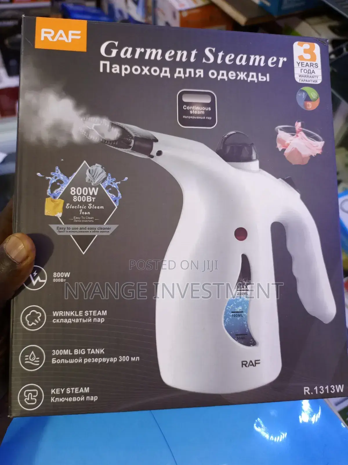 Raf Hand Garment Steamer/ Garment Steamer.