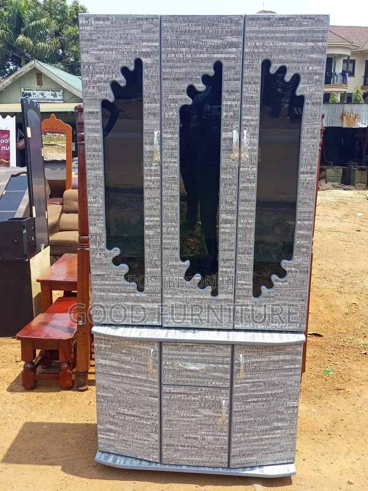 Adorable Three Door Sideboard