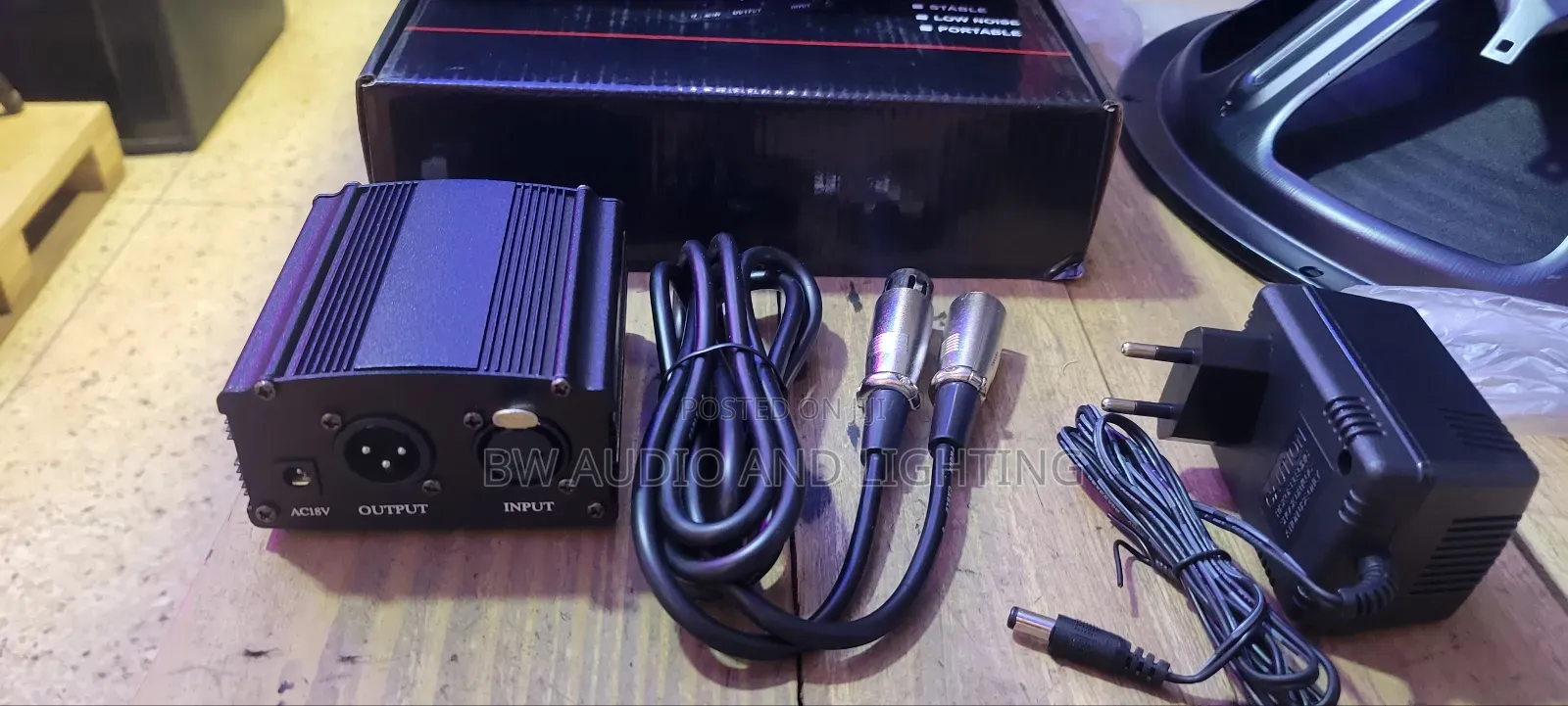 Phantom Power Supply 48v for Condenser Mic