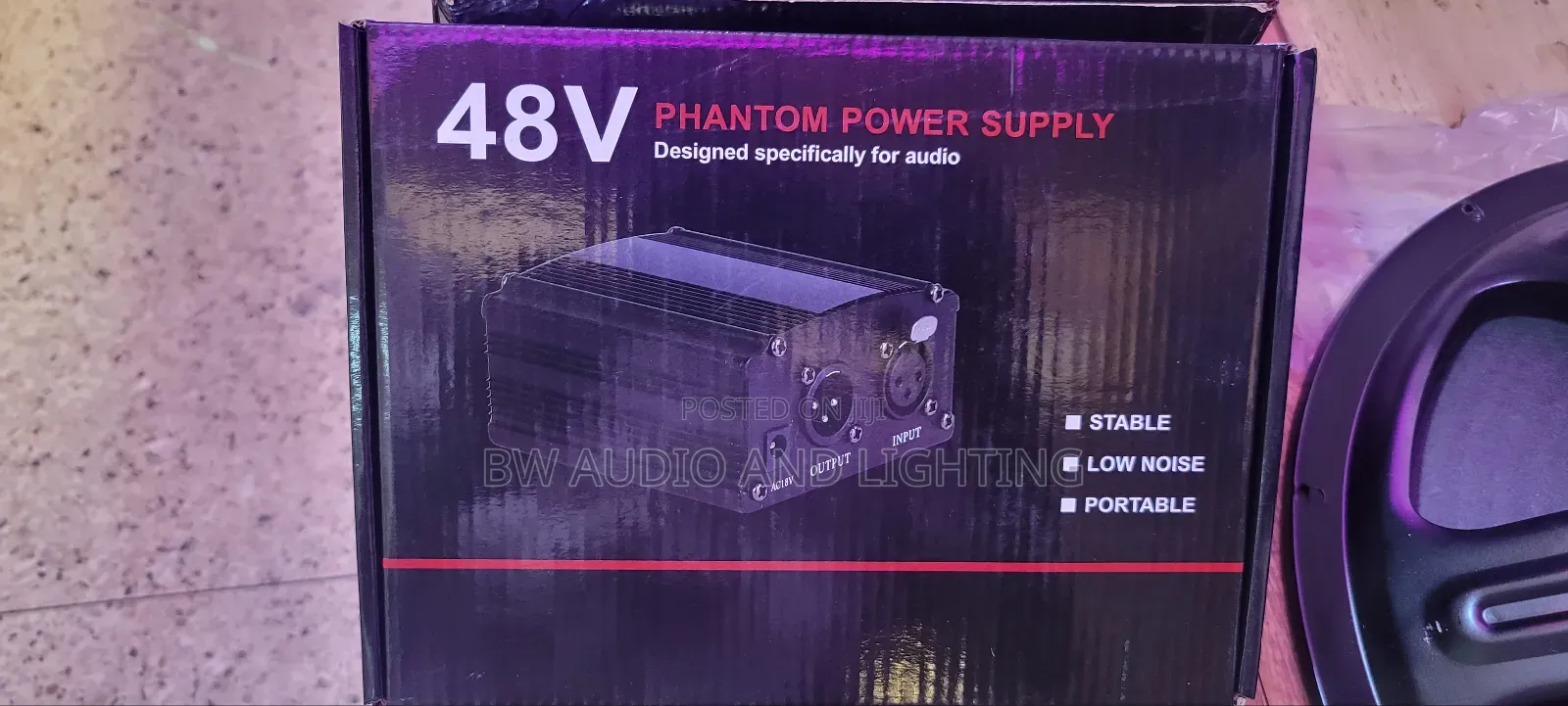 Phantom Power Supply 48v for Condenser Mic