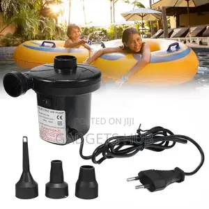 Lectric Air Pump for Inflatables Air Mattress Bed Boat
