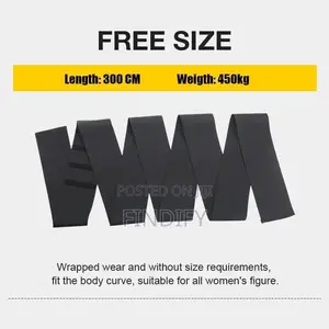 Waist Band Wrap Elastic Stomach High Compression Weight Loss