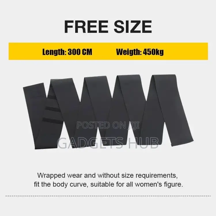 Waist Band Wrap Elastic Stomach High Compression Weight Loss