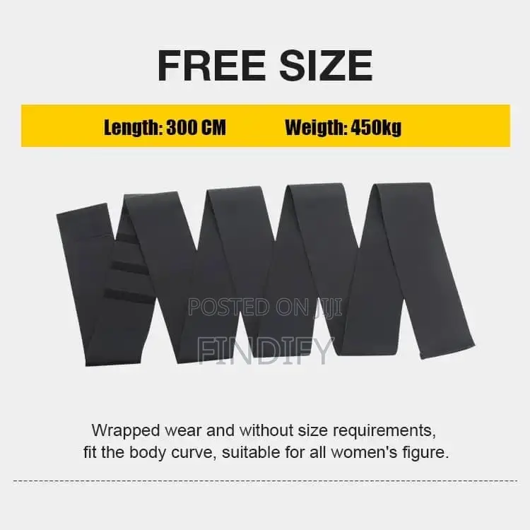 Waist Band Wrap Elastic Stomach High Compression Weight Loss