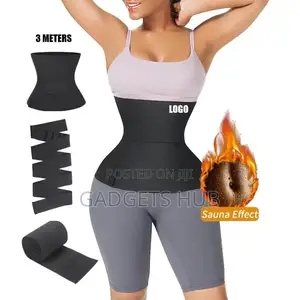 Waist Band Wrap Elastic Stomach High Compression Weight Loss