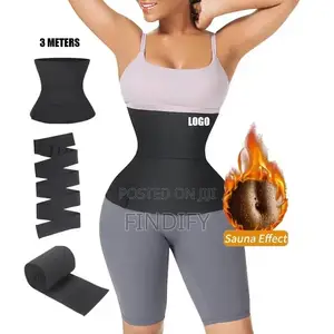 Waist Band Wrap Elastic Stomach High Compression Weight Loss