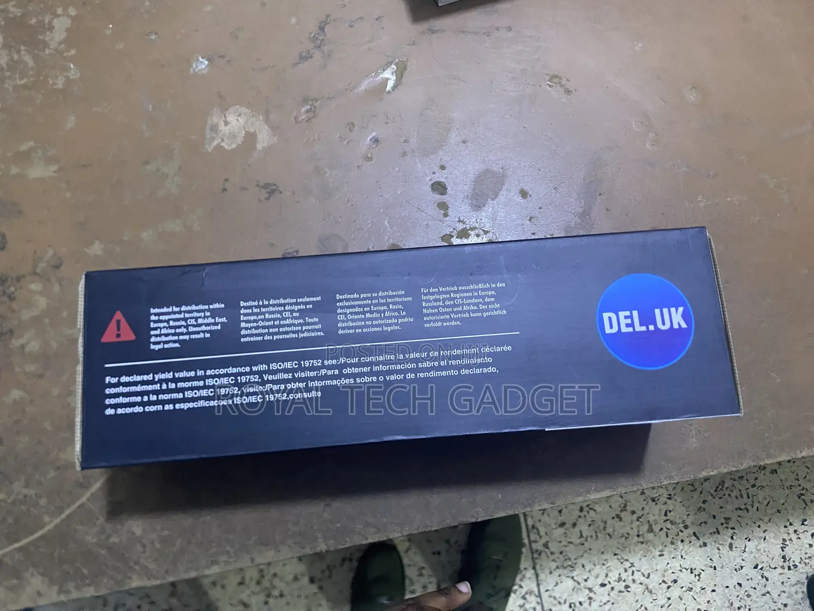Laserjet 410A Black Catridge Dell Uk Origina