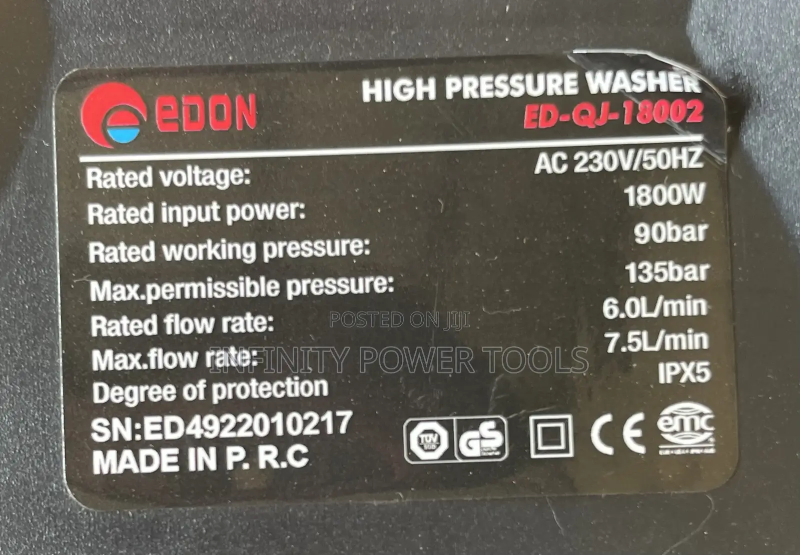 High Pressure Washer(ED-Qj-18002)