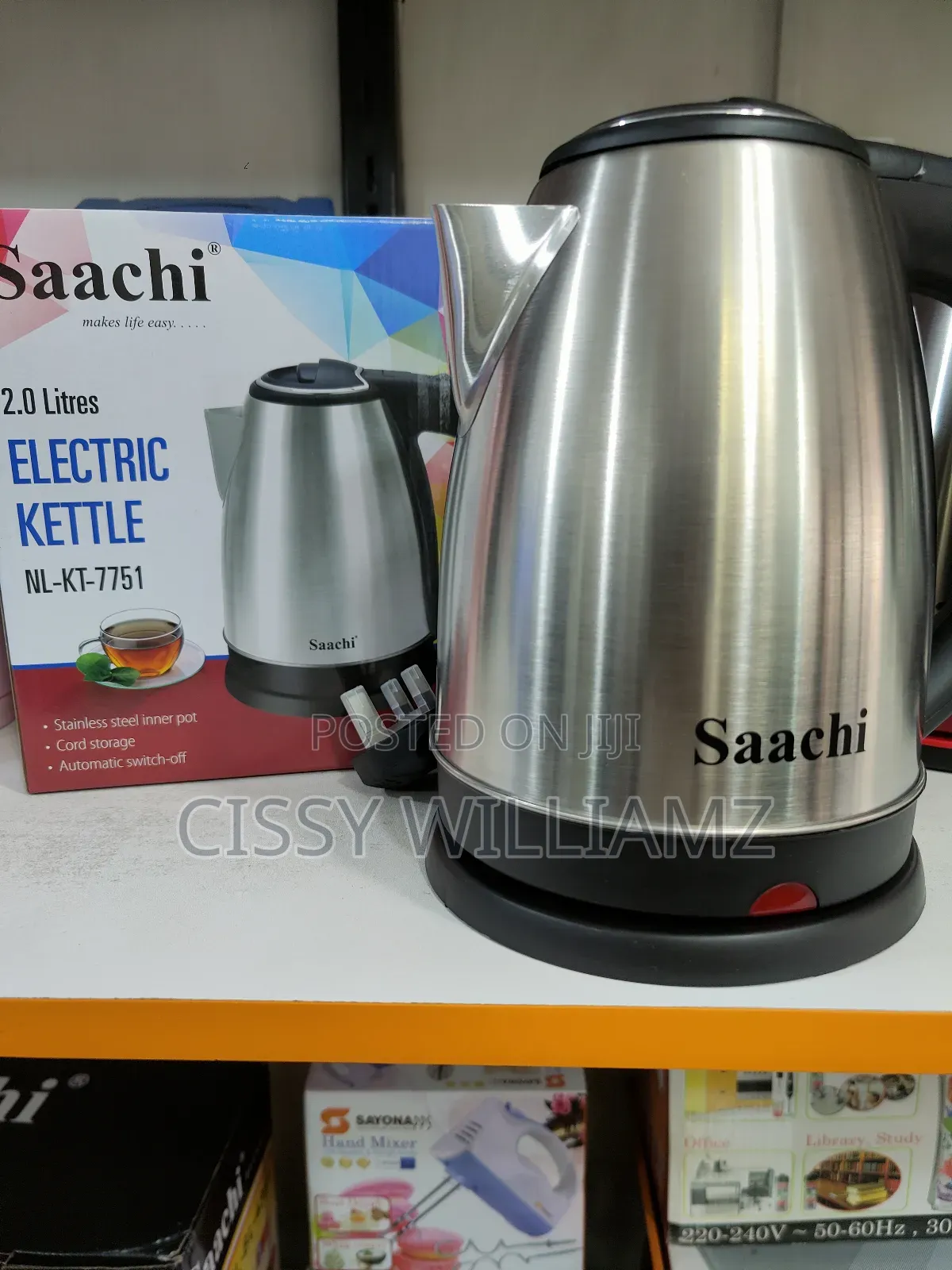Saachi Pacolator 2liter/Saachi Electric Kettle 2liter