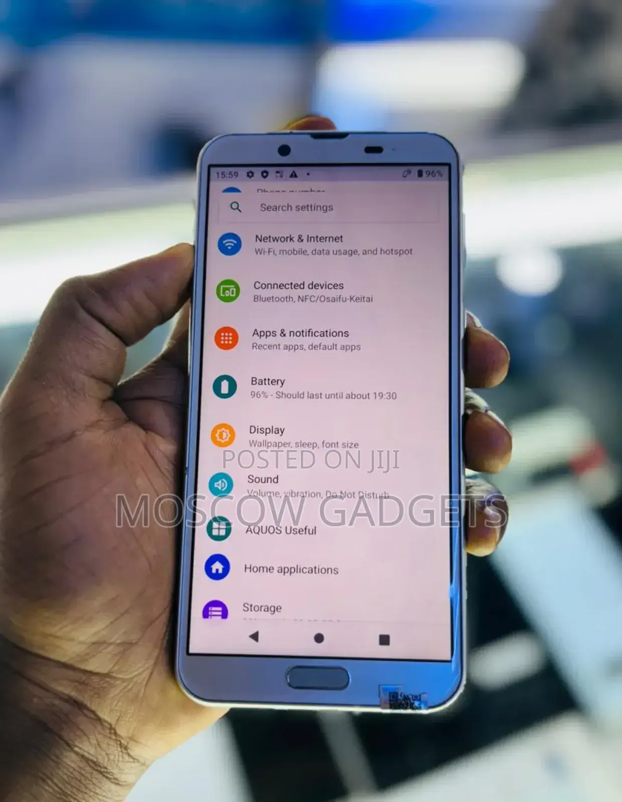 Sharp Aquos Sense 2 SHV43 32 GB Silver