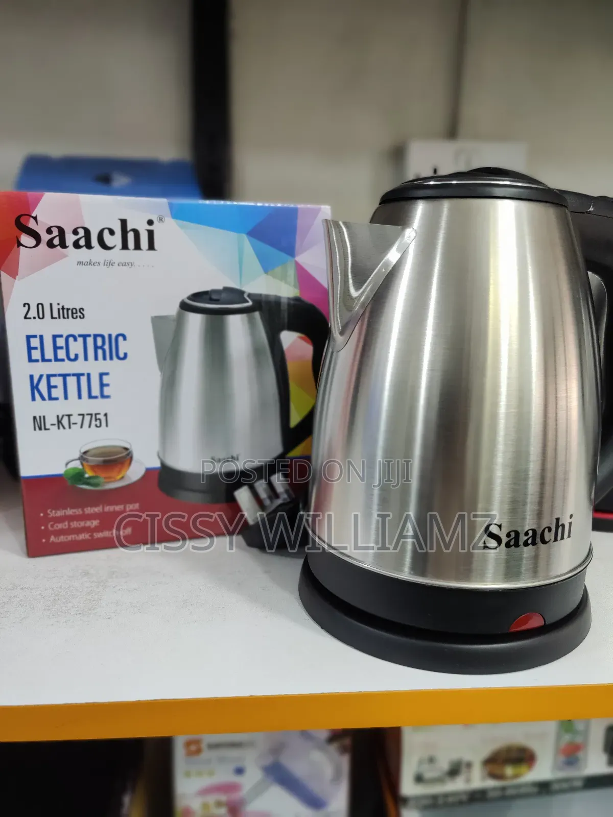 Saachi Electric Kettle - Percolator 2l