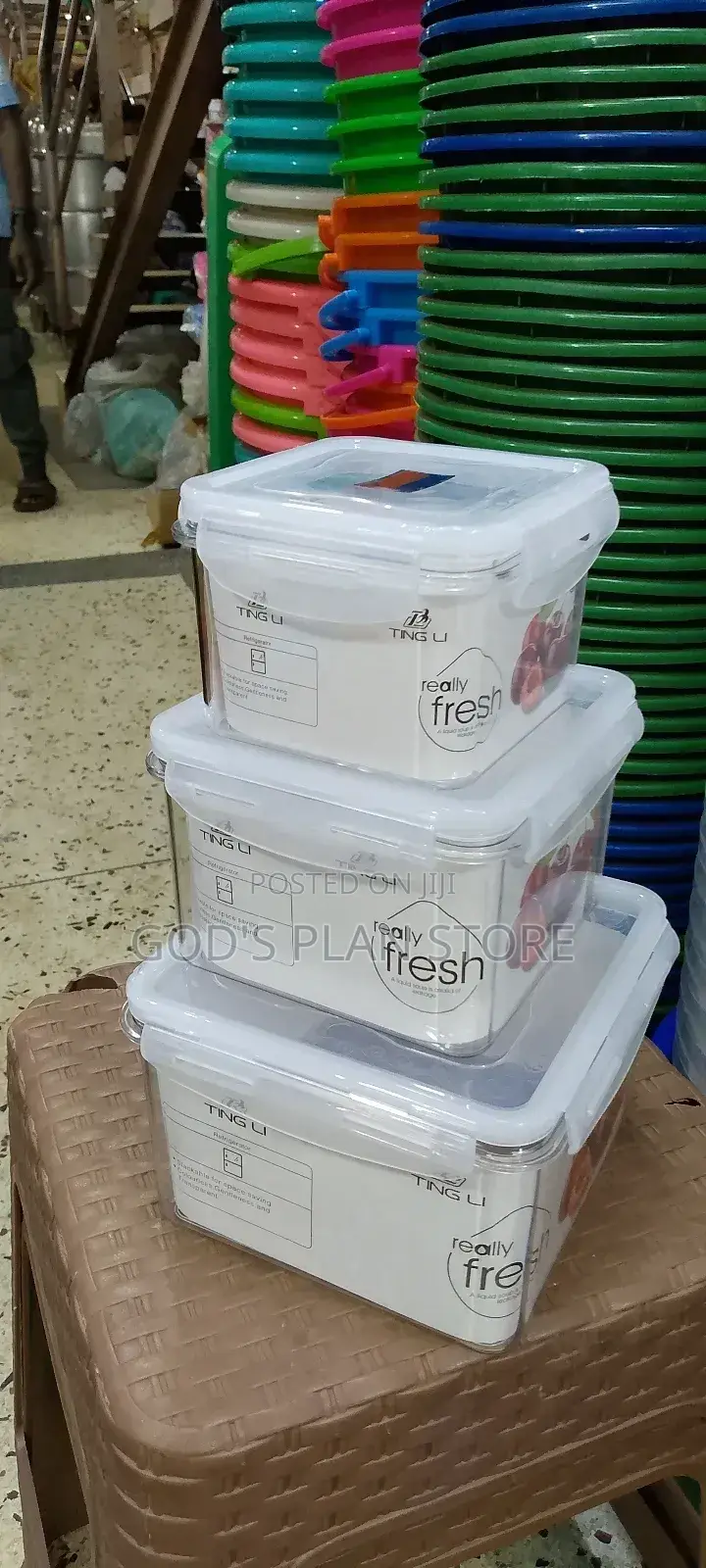 Storage Containers 3pcs